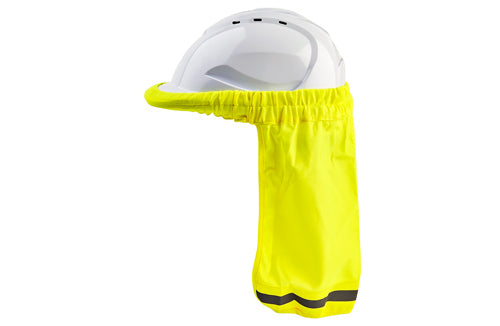 Hard Hat Neck Flap - Yellow - PACK of 5 - HHNSS
